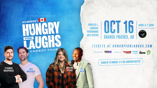 ECL Productions presents Alex Mackenzie's Hungry for Laughs