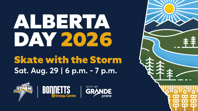 Alberta Day Skate with the Storm