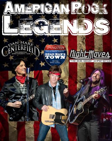 American Rock Legends Tour Poster